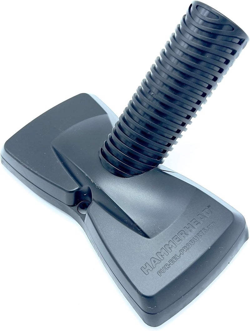 Buff Brite Fur-EEL Hammerhead Pet Hair Remover | Vacuum Attachment for Cars, Stairs & Couches | Removes Sand, Lint & Pet Hair | Compatible with Most Brands - Image 1